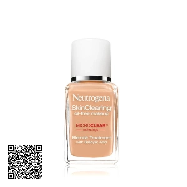 Kem Nền Trang Điểm Cho Da Mụn Neutrogena Skin Clearing Oil-Free Makeup