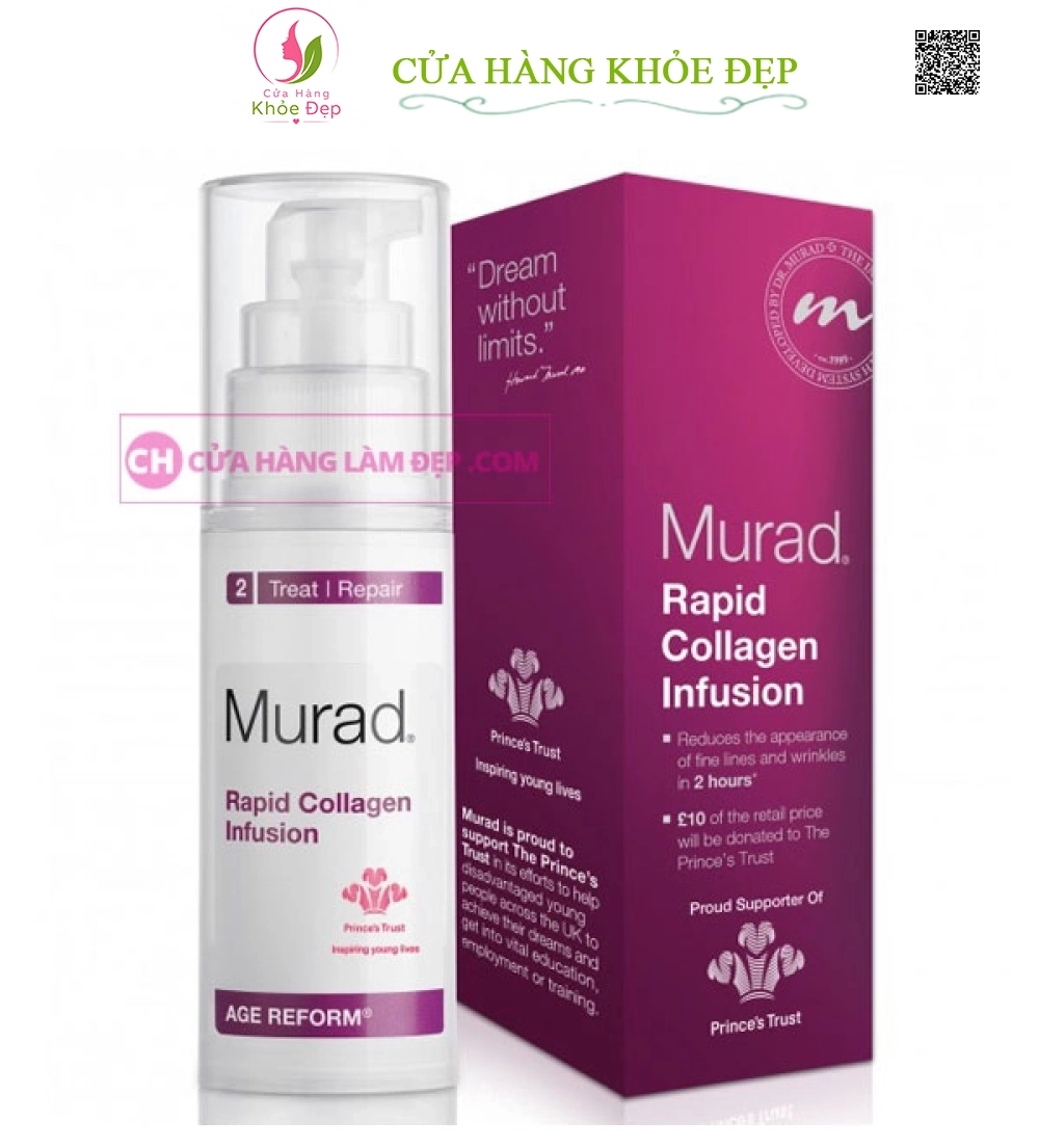 Serum Collagen Thế Hệ Mới Murad Rapid Collagen Infusion 30ml