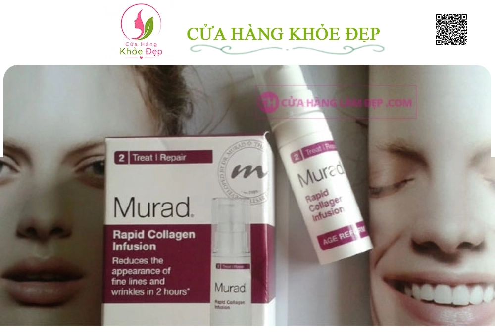 Serum Collagen Thế Hệ Mới Murad Rapid Collagen Infusion 30ml