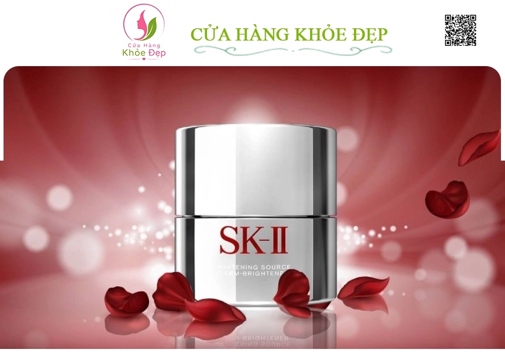 Kem trị nám tàn nhang đêm SK-II Whitening Source Derm Brightener 75g