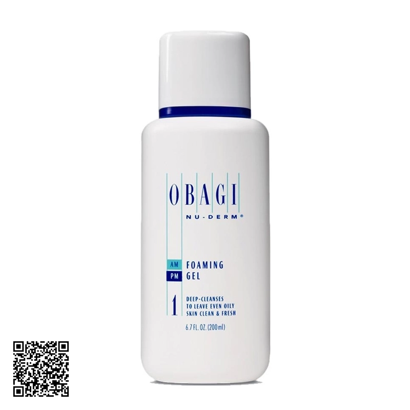 Sữa Rửa Mặt Obagi Nu-derm Foaming Gel 200ml