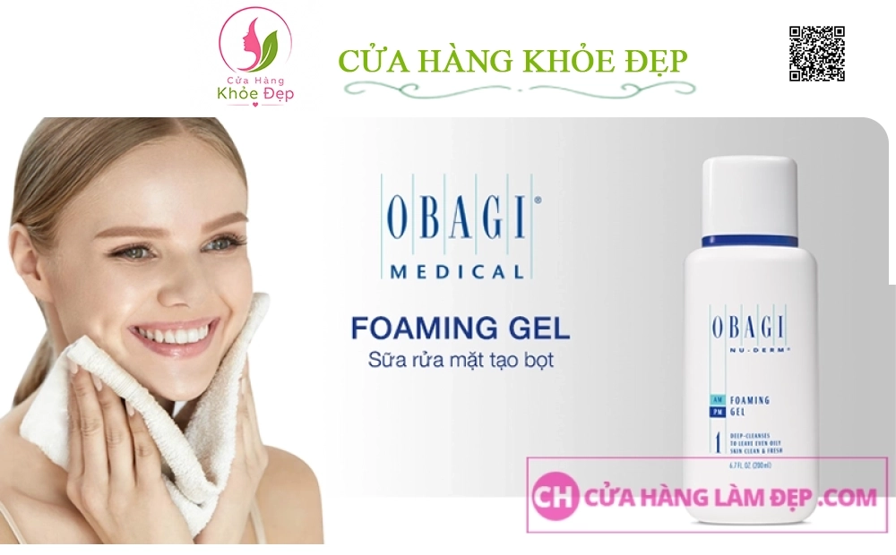 Sữa Rửa Mặt Obagi Nu-derm Foaming Gel