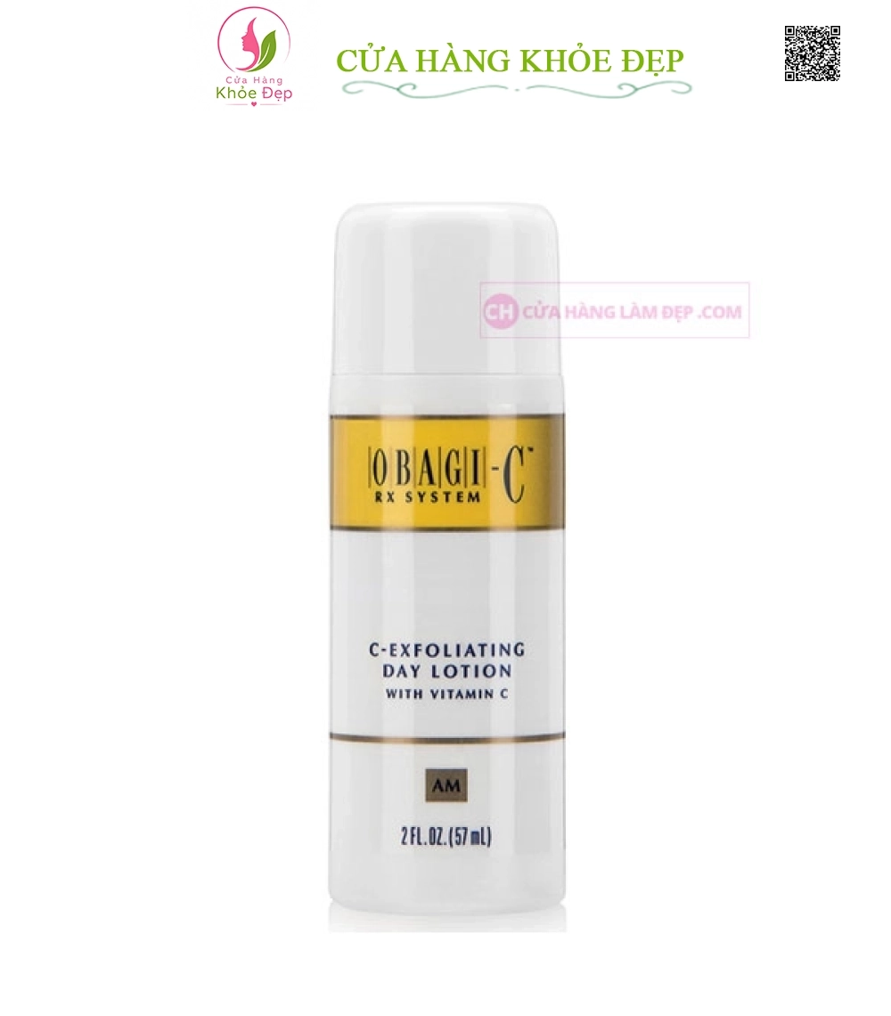 Kem Tẩy Tế Bào Chết, Dưỡng Da Ngày Obagi-C Rx C-Exfoliating Day Lotion