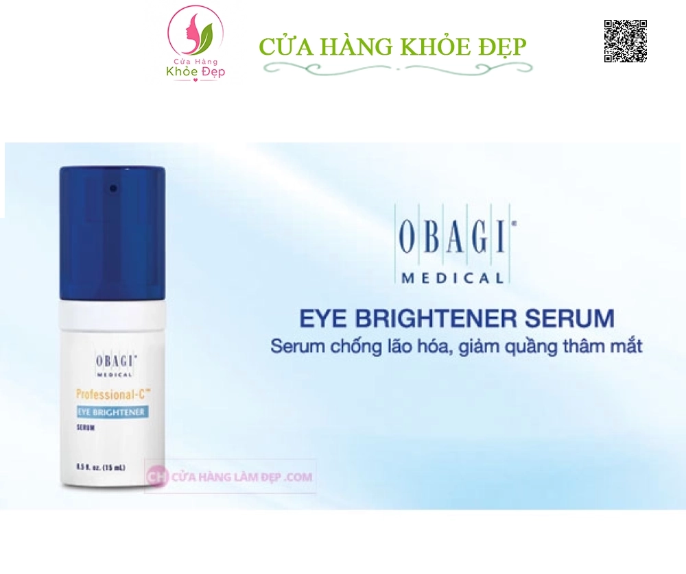 Serum Trị Thầm Quầng Mắt Obagi Professional C Eye Brightener Serum