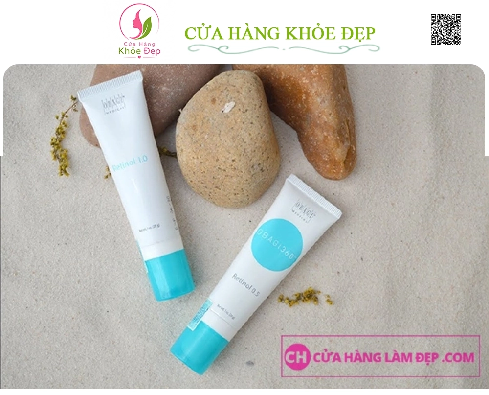 Kem dưỡng da trẻ hóa, ngừa mụn,cân bằng sắc tố da Obagi 360 Retinol 0.5%