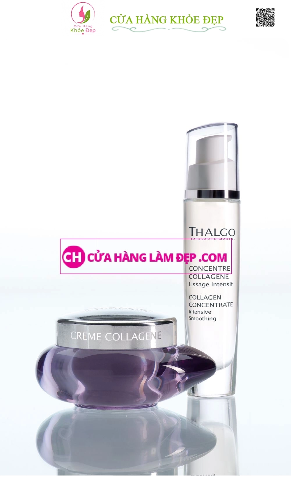 Tinh chất tái tạo tế bào, trẻ hóa và săn chắc da Thalgo Silicium Concentrate