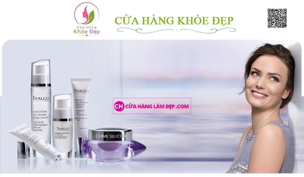 Tinh chất tái tạo tế bào, trẻ hóa và săn chắc da Thalgo Silicium Concentrate