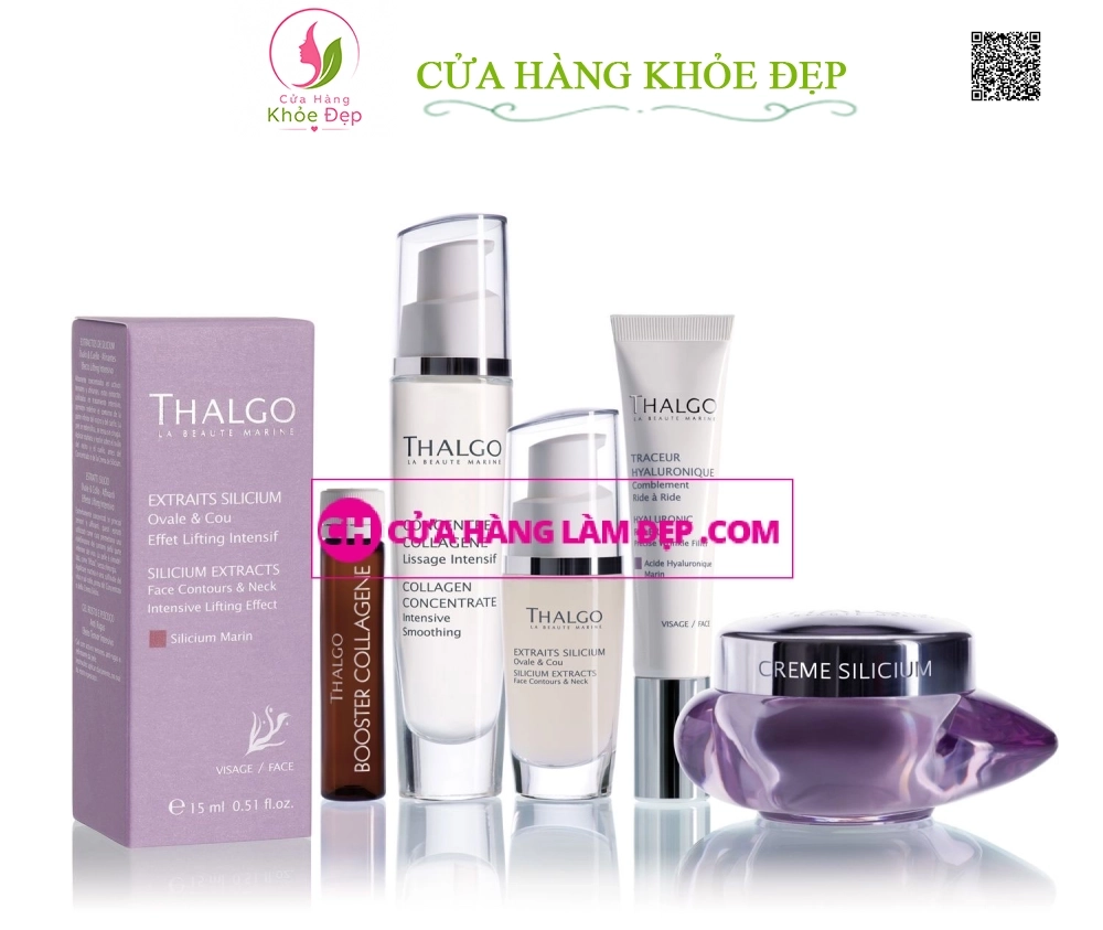 Tinh chất tái tạo tế bào, trẻ hóa và săn chắc da Thalgo Silicium Concentrate