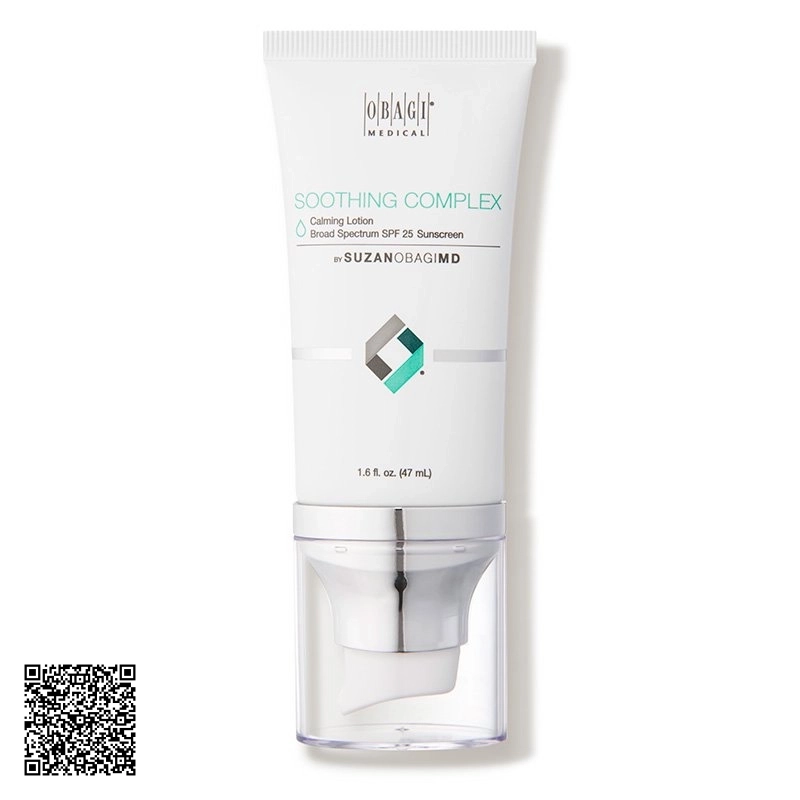 Kem Chống Nắng Phổ Rộng SuzanObagiMD Soothing Complex Calming Lotion Broad Spectrum SPF 25