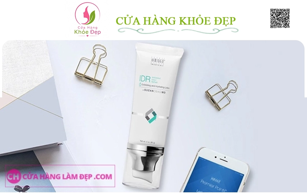 Lotion Dưỡng Ẩm Và Tẩy Tế Bào Chết SUZANOBAGIMD Intensive Daily Repair (IDR)