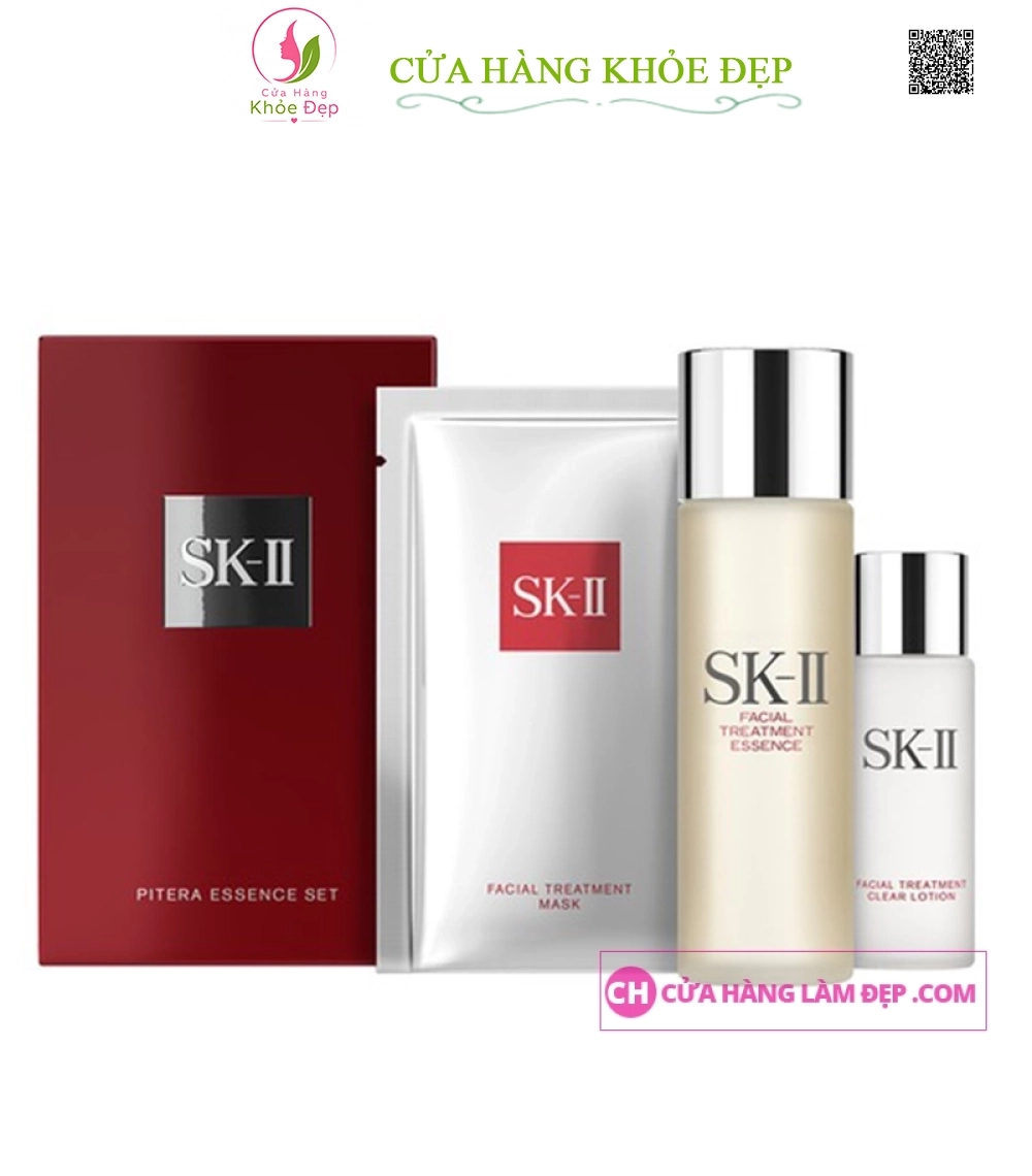 Bộ Sản Phẩm Chăm Sóc Da Hỗ Trợ Ngừa Lão Hóa SK-II Change Destiny Pitera Essence Set