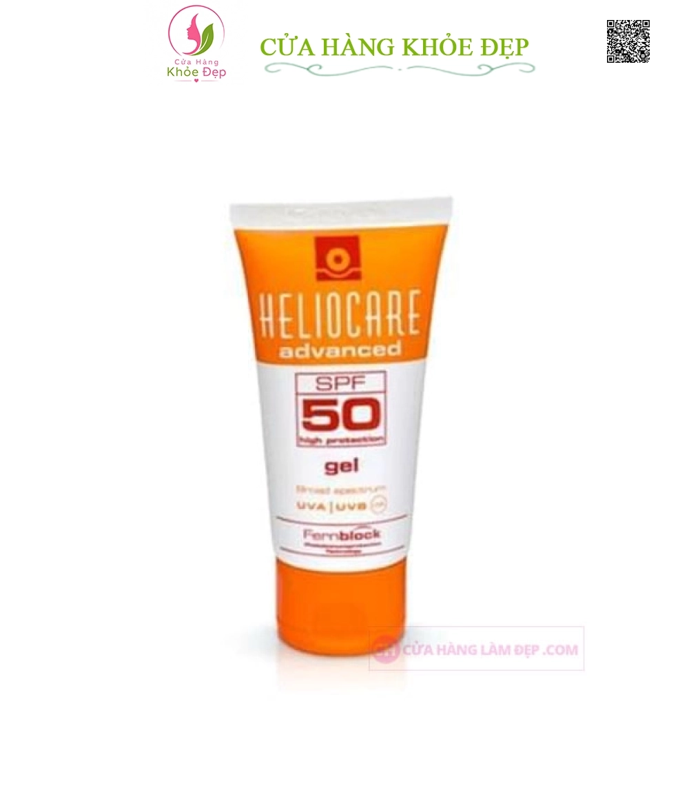 Kem Chống Nắng Dành Cho Da Nhờn, Mụn Heliocare Advanced Gel SPF 50