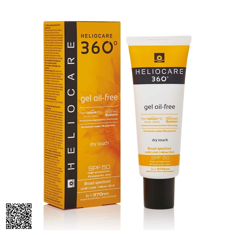 Kem Chống Nắng Heliocare 360 Gel Oil-Free SPF50