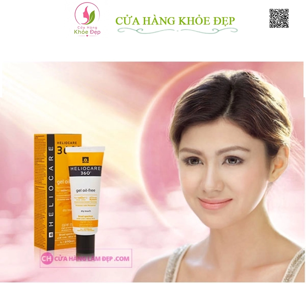 Kem Chống Nắng Heliocare 360 Gel Oil-Free SPF50