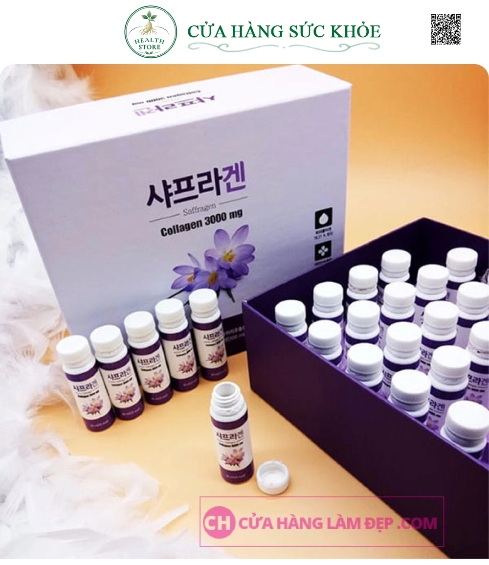Nước Uống Làm Đẹp Saffon Collagen Hàn Quốc 3000mg