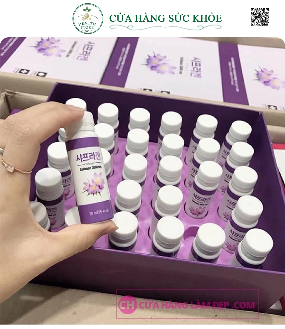 Nước Uống Làm Đẹp Saffon Collagen Hàn Quốc 3000mg