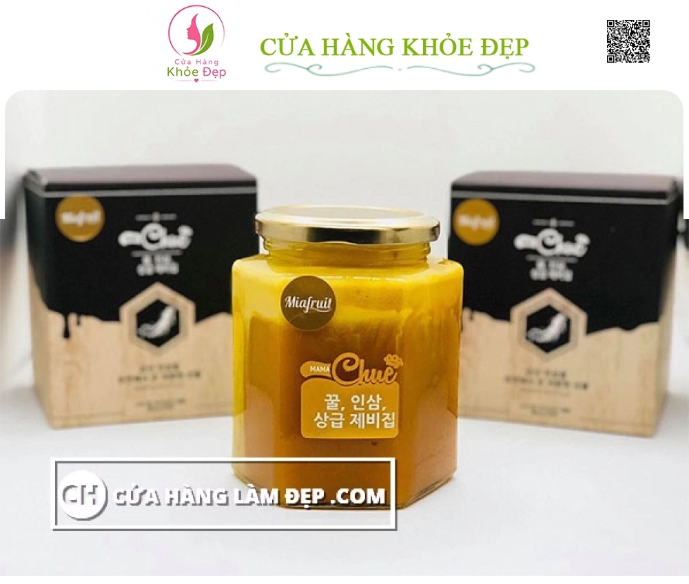 Sâm Nghệ Mật Ong Mama Chuê Cao Cấp 500g Genie Hàn Quốc
