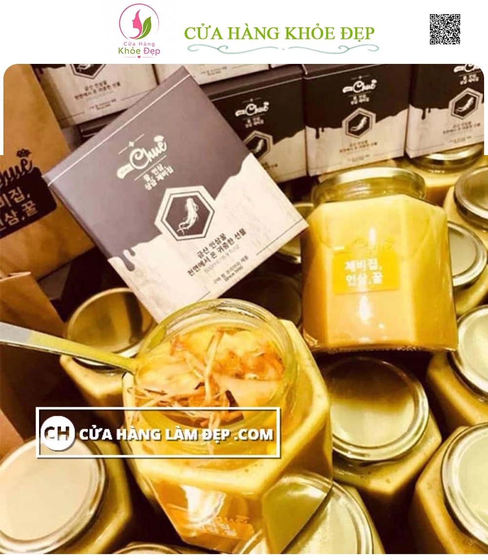 Sâm Nghệ Mật Ong Mama Chuê Cao Cấp 500g Genie Hàn Quốc