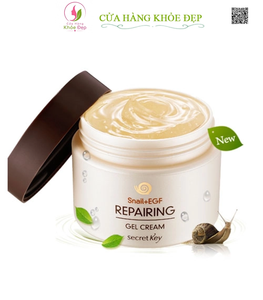 Kem Dưỡng Phục Hồi Và Điều Trị Da Secret Key Repairing Gel Cream