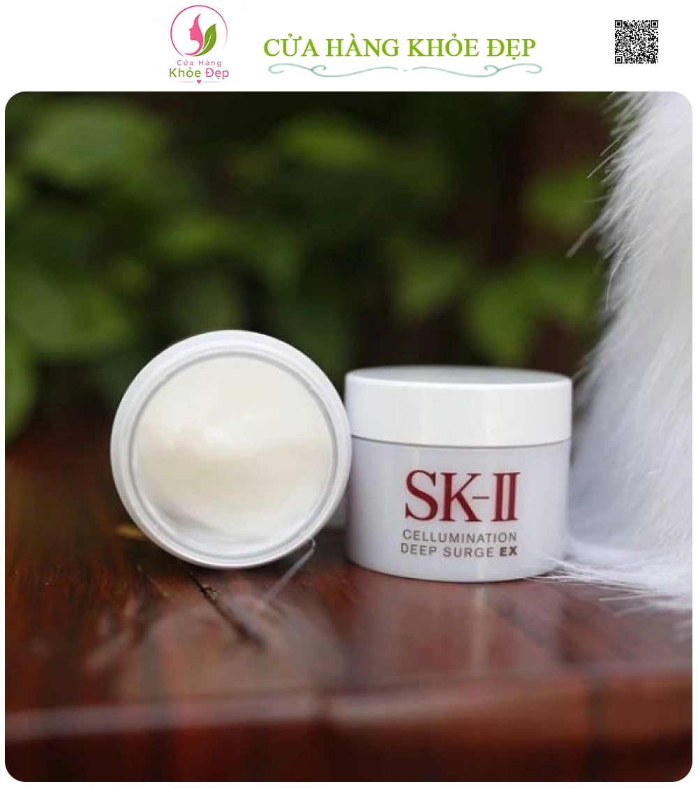 Kem Dưỡng Trắng, Căng Mịn Da SK-II Cellumination Deep Surge Ex 15g
