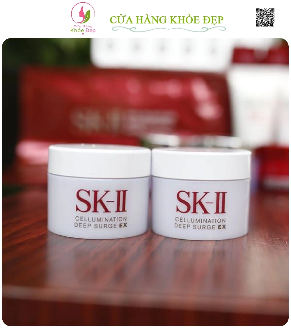 Kem Dưỡng Trắng, Căng Mịn Da SK-II Cellumination Deep Surge Ex 15g