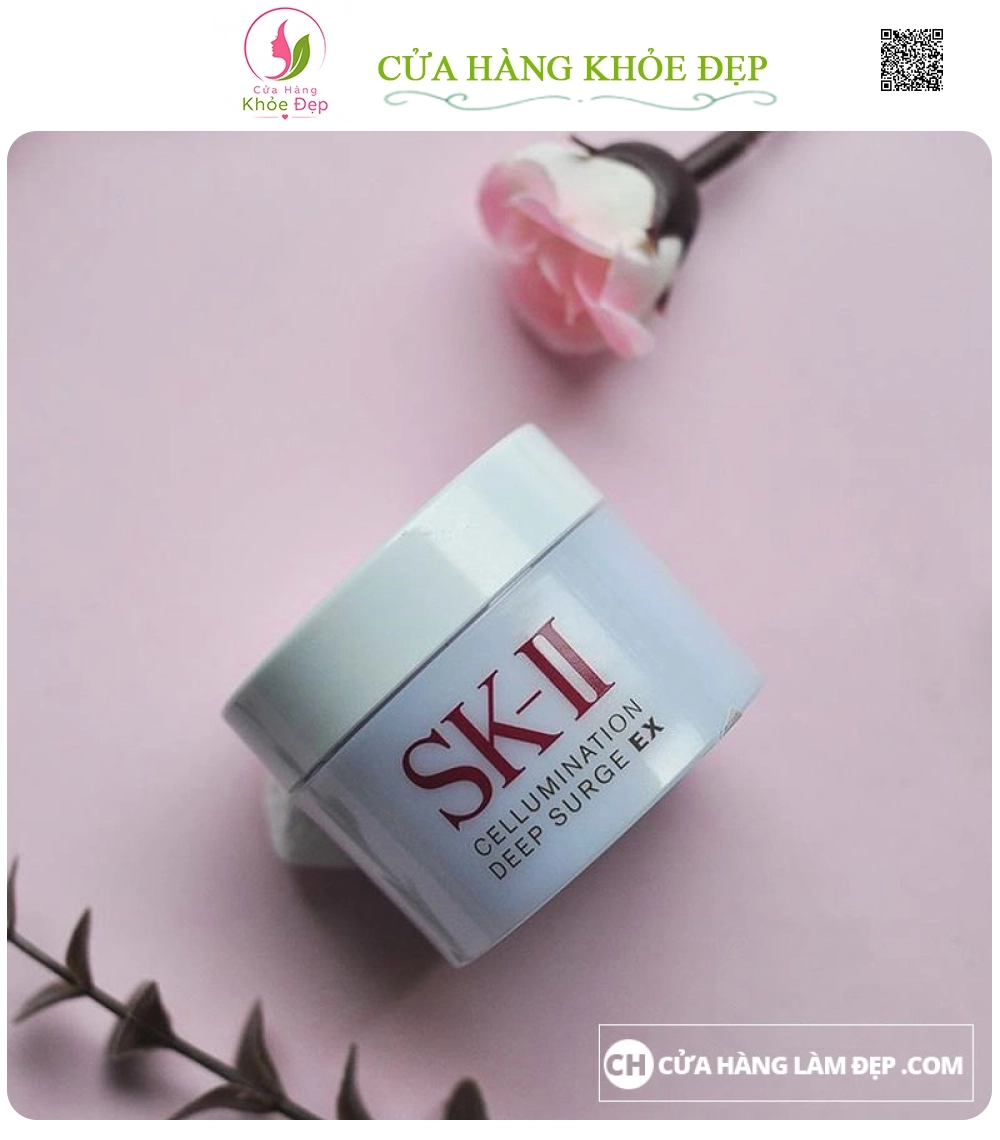 Kem Dưỡng Trắng, Căng Mịn Da SK-II Cellumination Deep Surge Ex 15g