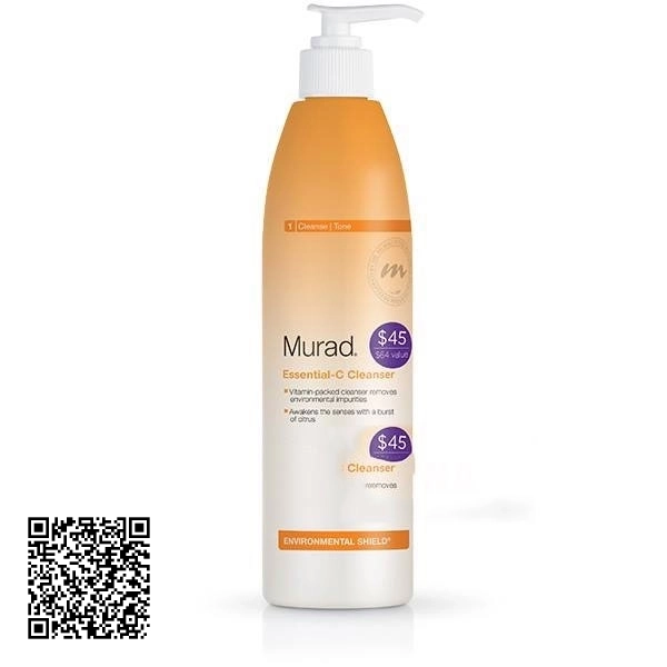 Sữa Rửa Mặt Essential-C Cleanser Murad - Dạng Chai Xịt Vòi