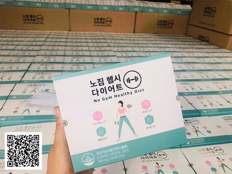 Viên Uống Giảm Cân Genie No Gym Healthy Diet Hàn Quốc