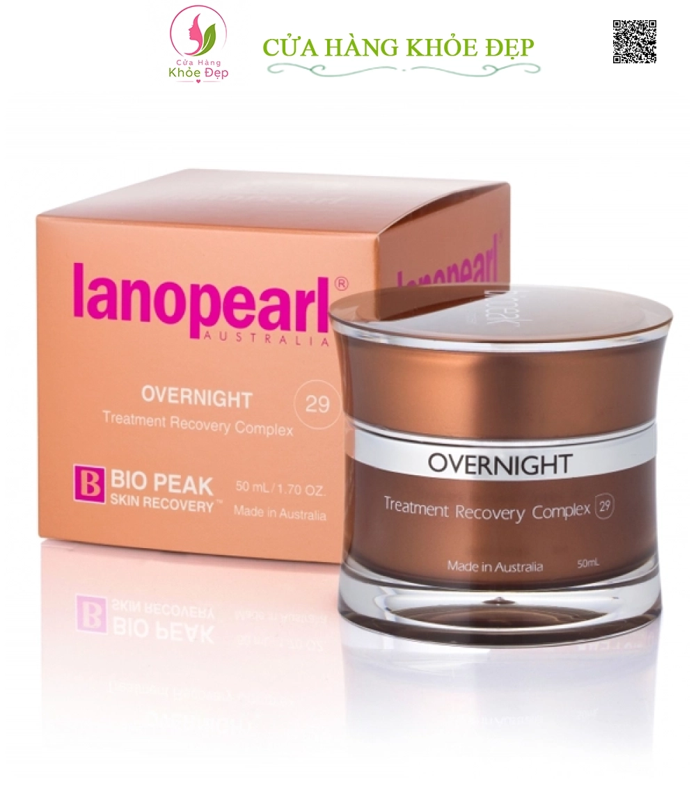 Kem Dưỡng Da Ban Đêm Lanopearl Overnight Treatment Recovery Complex