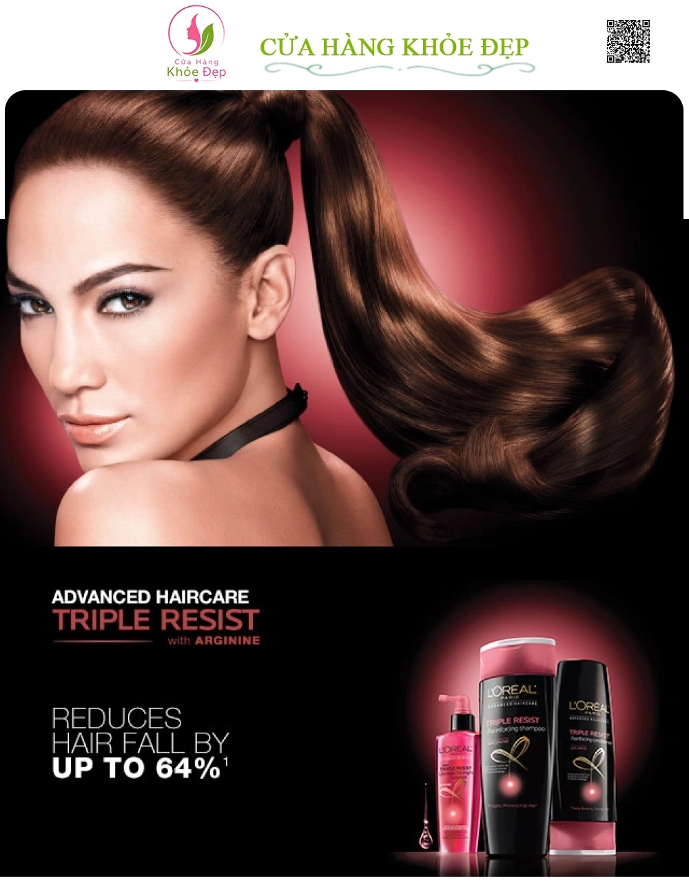 Dầu Gội Loreal Color Vibrancy Shampoo Dành Cho Tóc Nhuộm