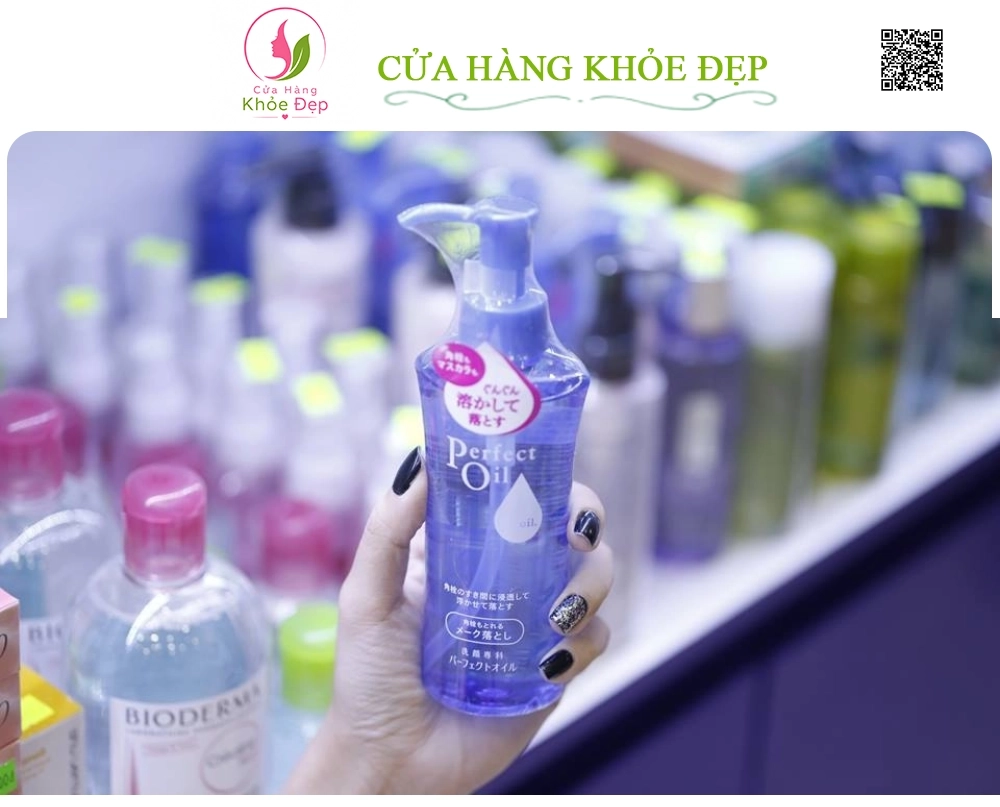 Dầu Tẩy Trang Shiseido – Perfect Oil