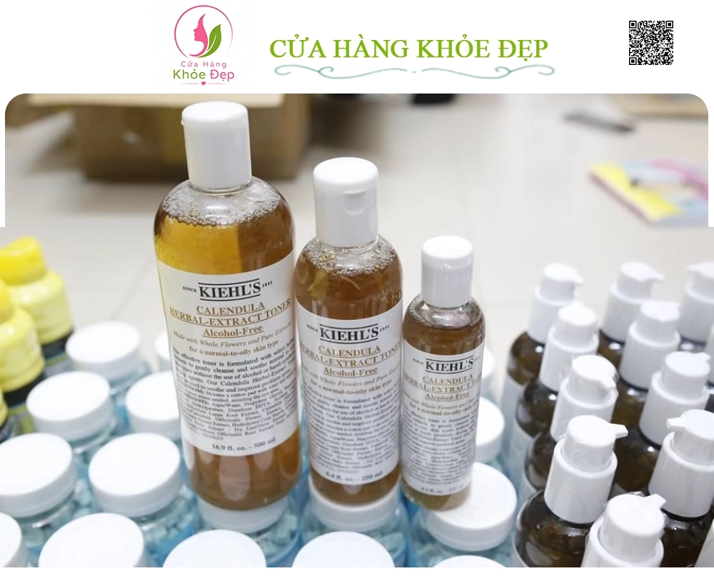 Nước Hoa Cúc Kiehl’s Calendula Herbal Extract Alcohol Free Toner