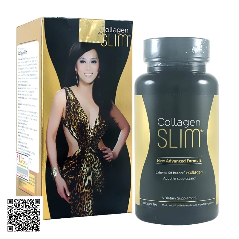 Viên uống giảm cân Collagen Slim Mỹ