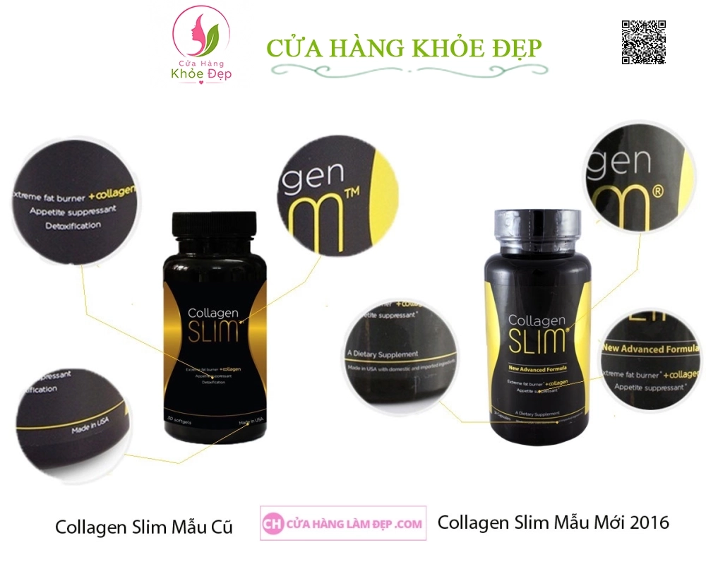 Collagen Slim Kỳ Duyên Mẫu Mới 2019
