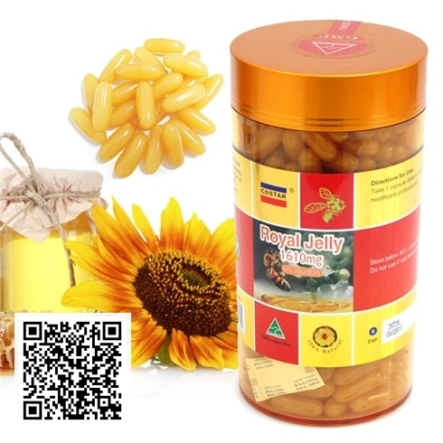 Sữa Ong Chúa Royal Jelly Costar (1610mg x 365 viên)