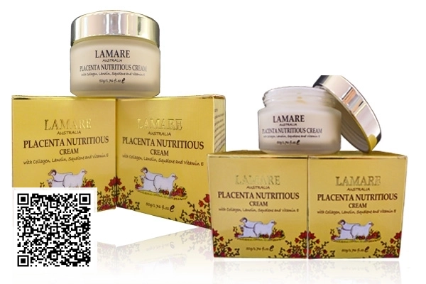 Kem Dưỡng Trắng Da, Hỗ Trợ Ngừa Lão Hóa Nhau Thai Cừu Lamare Placenta Nutritious