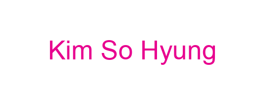 Kim So Hyung