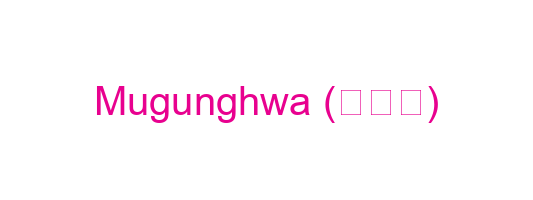 Mugunghwa (무궁화)