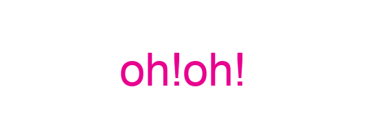 oh!oh!