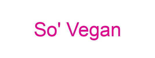 So' Vegan
