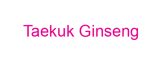Taekuk Ginseng